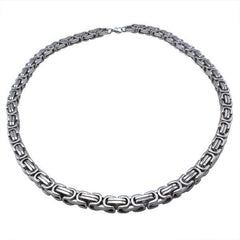 Stainless Steel Silver Chain Necklace for Men
