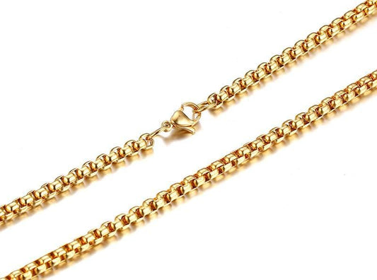 Stainless Steel Gold Chain Necklace