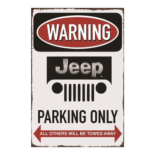 Niissan Parking only  Sign Poster