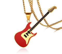 Stainless Steel Guitar Neckalce