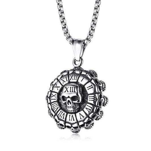 Stainless Steel Skull Necklace