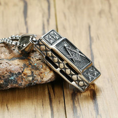 Stainless Steel Harmonica necklace