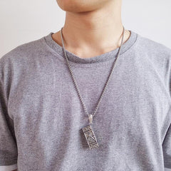 Stainless Steel Harmonica necklace