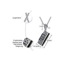 Stainless Steel Harmonica necklace