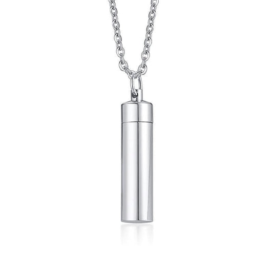 Stainless Steel Urn Necklace