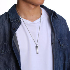 Stainless Steel Urn Necklace