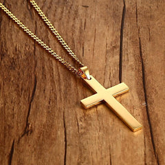Stainless Steel Cross Necklace