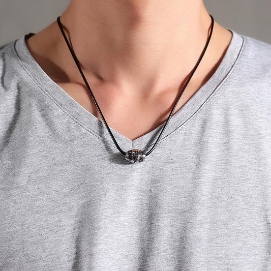 Stainless Steel Chinese Necklace