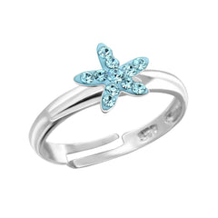 Kids Sterling Silver Star Ring