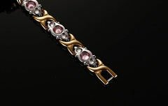 Stainless Steel Silver and Gold Magnetic Bracelets for Women