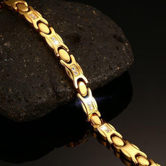 Womens Magnetic Bracelets Gold