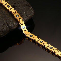Womens Magnetic Bracelets Gold