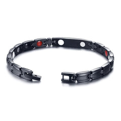 Womens Black Magnetic Bracelet