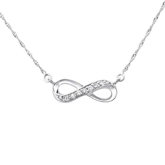 Silver Infinity Necklace