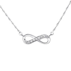 Silver Infinity Necklace