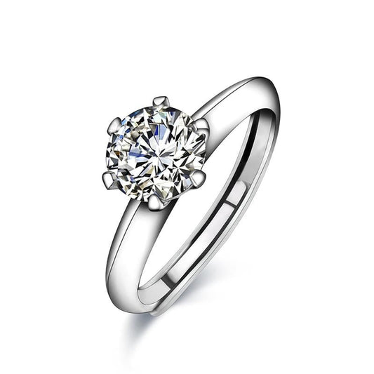 Moissanite Wedding Ring