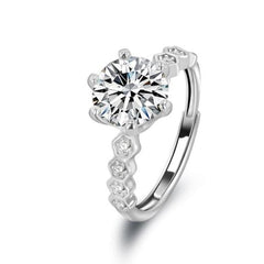 Moissanite Wedding & Engagement Ring