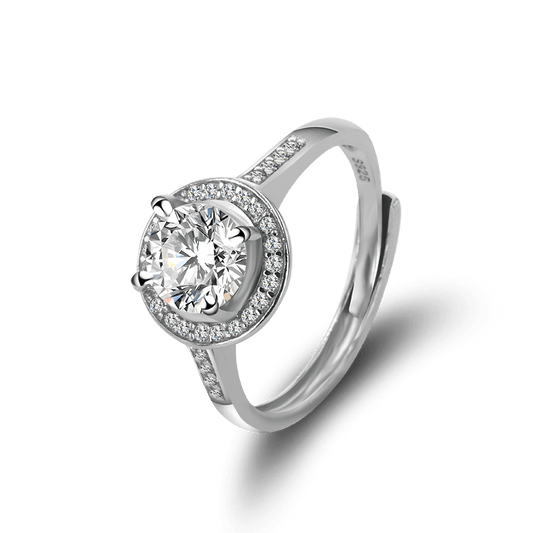Moissanite Wedding Ring