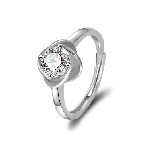 Moissanite Wedding Ring