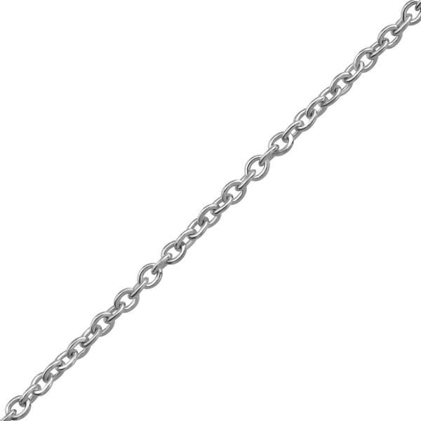 Silver Cable Chain For Pendant