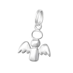 Silver Angel Charm