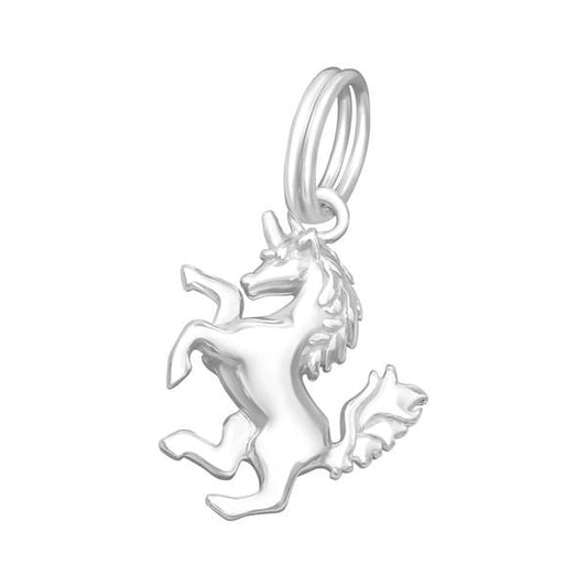 Silver Unicorn Charm