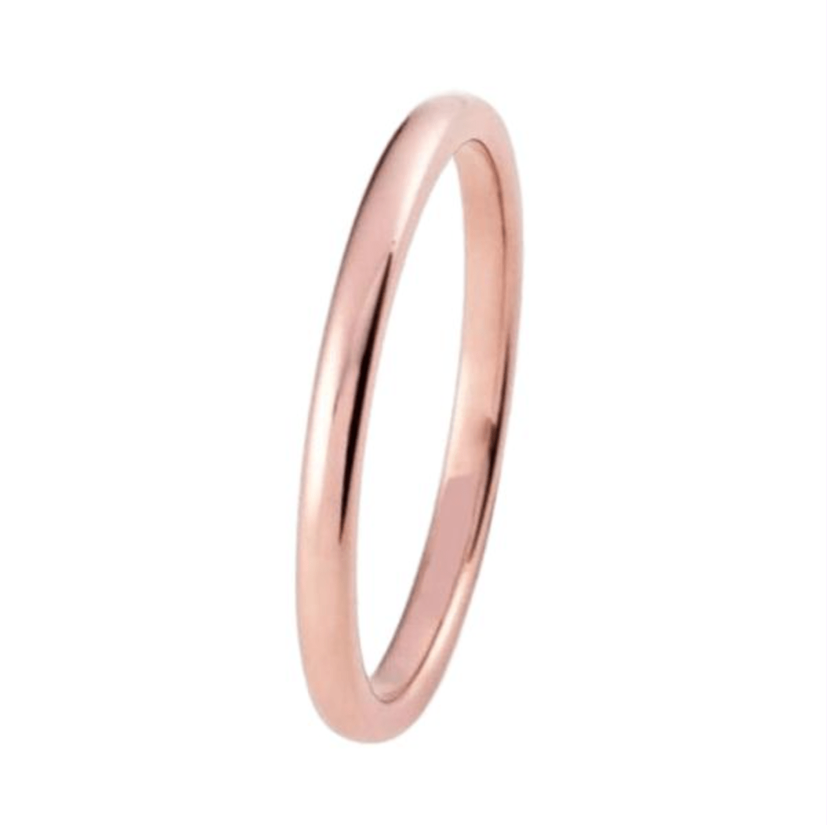 women tungsten ring Rose Gold