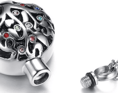 Tree of Life Cremation Urn Necklace