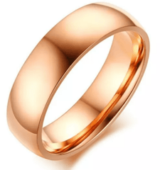 Rose Gold Wedding Engagement Ring for Couple
