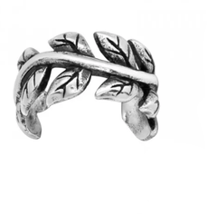 Silver Vine Ear Cuff