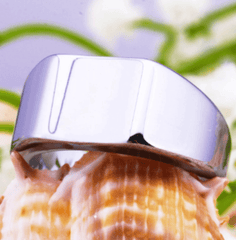 Silver Tungsten Wedding Engagement Ring for Men