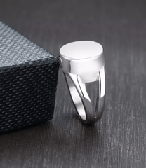 Stainless Steel Memorial Urn Ring