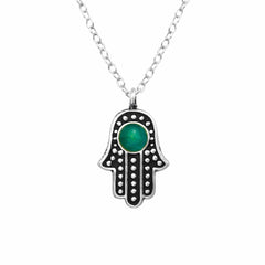 Sterling Silver Hamsa Pendant
