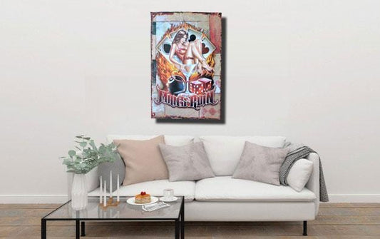 Man Run Collectables Tin Signs Poster