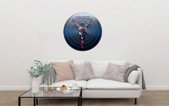 This Is It Round Embossed Metal Tin Sign Poster