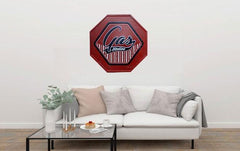 Gas Station Octagon Metal Tin Sign Poster