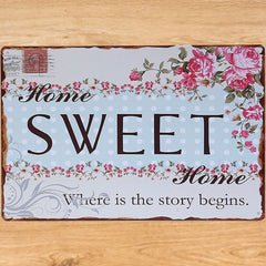 Home Sweet Home Metal Print Poster
