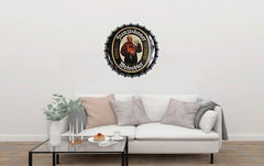 Franziskaner  Beer Cap Metal Tin Sign Poster