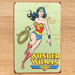 Wonder Woman Sign Art Poster