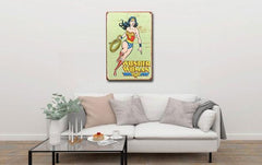 Wonder Woman Sign Art Poster