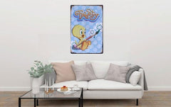 Tweety Bird Poster - Metal Tin Sign