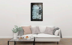 This Kitchen make Damm Good Coffee Tin Poster