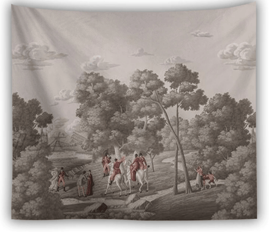 Vintage Wall Tapestry  Wall Hanging