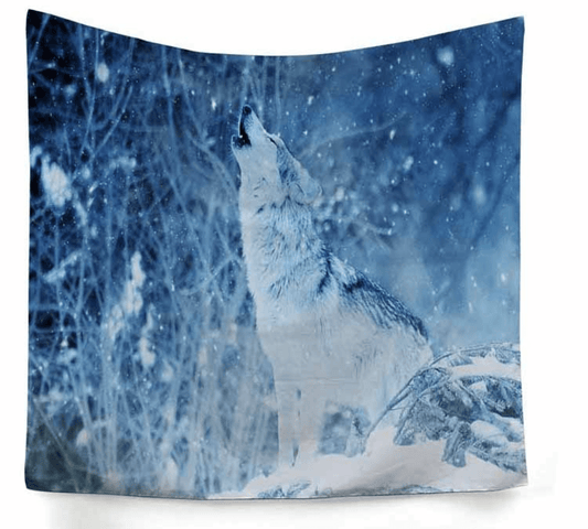 Wolf  Wall Tapestry