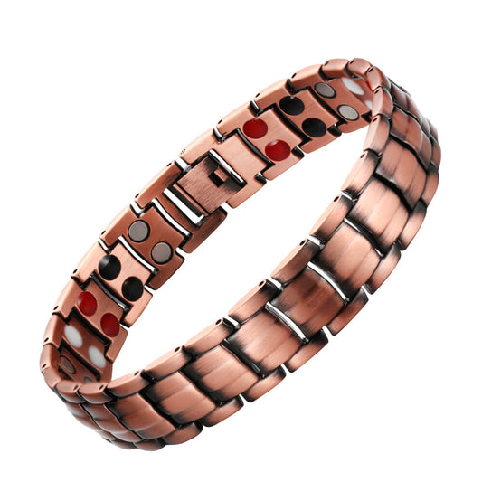 Copper  Magnetic Link Bracelet