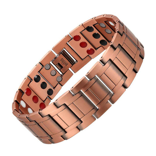 Wide Copper  Bracelet