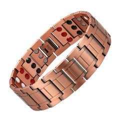 Wide Copper Bracelet