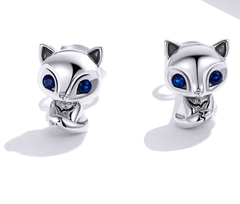 Silver Fox Earrings