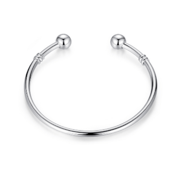 Silver Snake Bangle Chain