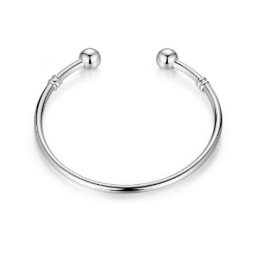 Silver Snake Bangle Chain